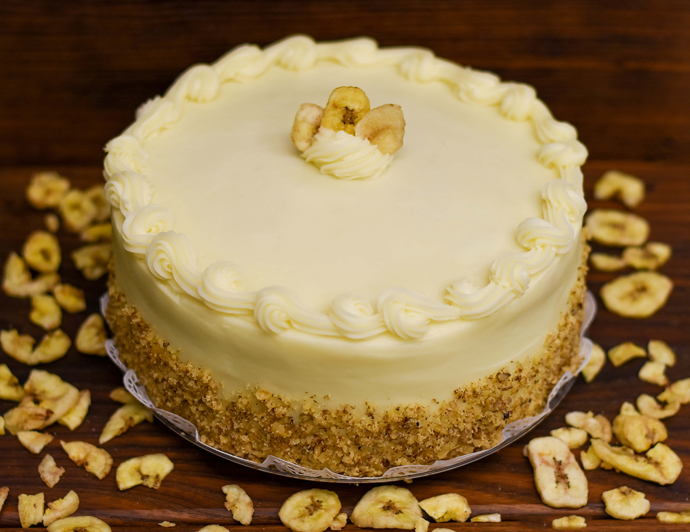 Banana Walnut Cake